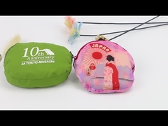 Bolsas de poliéster OEM que se dobram em si próprias personalizadas