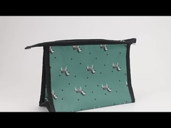 Saco cosmético de lona personalizado